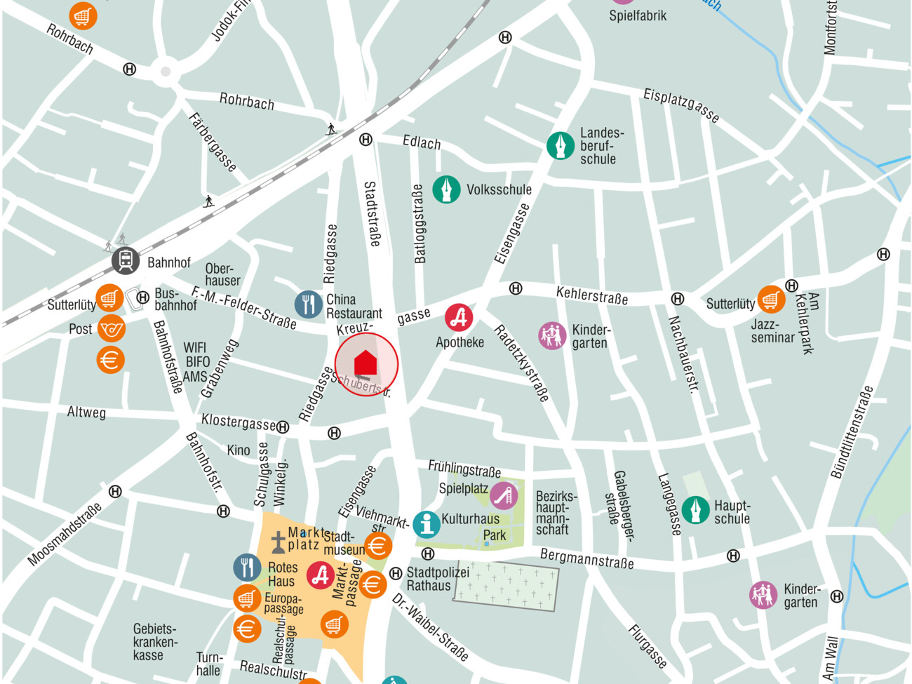 Dornbirn: Kreuzgasse | Rhomberg Bau GmbH